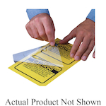 3M 021200-04825 Label Overlaminate, 216 yd L x 2 in W x 1 mil THK, Polyester, Clear
