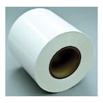3M 021200-40542 Sheet and Screen Label Material, 27 in H x 20 in W, White, Polyester