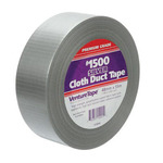 Venture Tape 750351-15562 High Performance Duct Tape, 60 yd L x 2 in W, 9 mil THK, Rubber Adhesive, Polyethylene Coated Cloth Backing, Black