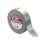Venture Tape 750351-50012 Duct Tape, 60 yd L x 2 in W, 13 mil THK, Rubber Adhesive, Polyethylene Coated Cloth Backing, Silver