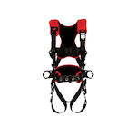 3M Protecta Fall Protection 1161226 Positioning/Climbing Harness, S, 420 lb Load, Polyester Strap, Tongue Leg Strap Buckle, Pass-Thru Chest Strap Buckle, Steel Hardware, Black