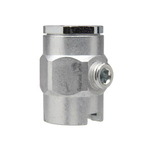 Alemite 319702 Giant Pull-On Button Head Coupler, 1/4 in PTF Thread