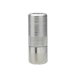 Alemite 322120 90 deg Narrow Hydraulic Coupler, 1/8 in Female NPTF Thread, Rubber Seal