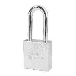 American Lock A5201 Rekeyable Safety Padlock, Different Key, Steel Body, 5/16 in Dia Shackle, 5-Pin Tumbler Cylindrical Locking Mechanism