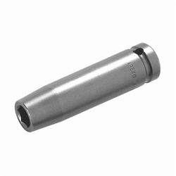 Apex 11MM25 Long Length Socket, Metric, 1/2 in Female Square Drive, 11 mm Socket, 6 Points