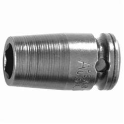 Apex 13MM11 Standard Length Socket, Metric, 1/4 in Female Square Drive, 13 mm Socket, 6 Points
