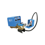 Band-It S75099 Pneumatic Smooth ID Automatic Air Tool With Manual Cut-Off and Foot Control, 3 to 5 cfm, For Use With BAND-IT Jr Smooth ID Clamp and Preformed Clamp