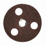 Norton AVOS Rapid Prep Speed-Lok 66261010447 Non-Woven Abrasive Disc, 4-1/2 in Dia, 60/120 Grit, Coarse Grade, Aluminum Oxide Abrasive, Speed-Lok Fastener Attachment
