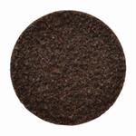 Norton 66261014793 High Strength Non-Woven Abrasive Quick-Change Disc, 3 in Dia, 80 Grit, Medium Grade, Aluminum Oxide Abrasive, Type TR (Type III) Attachment