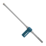 Bosch SDS-plus Speed Clean DXS5044 Hollow Core Dust Extraction Bit, For Use With Bosch Rotary Hammer, 15 in Flute Length, 15 in Useable Length, Steel