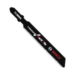 Bosch T130DG Clean Cut Single Cut Edge Jig Saw Blade, 3-1/4 in L, 30 TPI, Diamond Grit Cutting Edge