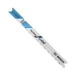Bosch U118AF Single Cut Edge Straight Cut Jig Saw Blade, 3-1/4 in L, 24 TPI, Bi-Metal Cutting Edge, Bi-Metal Body