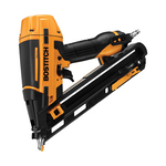 Bostitch Smart Point BTFP72155 Angled Finish Nailer Kit, 1-1/4 to 2-1/2 in Fastener, Glue Collation, 100 Nails Magazine, 70 to 120 psi