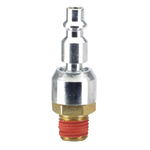Bostitch BTFP72333 Industrial Plug, For Use With 1/4 in Series Swivel, 1/4 in NPT Male Thread