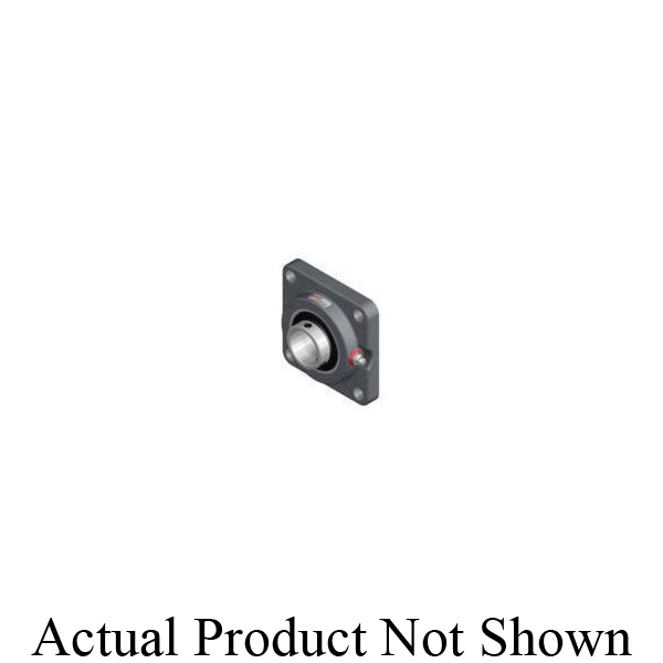 Browning 765594 VF4S 200 Normal Duty Non-Expansion Round/Straight Bore Flange Mount Ball Bearing Unit, 2 in Dia Bore, 4-3/8 in L Bolt Center-to-Center, 4-Bolt Flange Mount, 5-5/8 in OAL/Dia