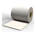Bumpon 051115-52941 SJ6200 Self-Adhesive Protective Bumper, Rollstock Shape, White, Polyurethane/Rubber, 72 yd L x 4-1/2 in W