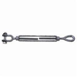 Campbell 6250405 786-G Turnbuckle, Jaw/Eye, 1/2 in Thread, 2200 lb Working, 6 in Take Up, 13-1/8 in L Close, Drop Forged Carbon Steel