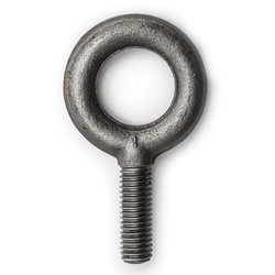 Campbell 7100125 Fixed Plain Eye Bolt, 5/8-11, 1-3/4 in L Shank, Drop Forged Carbon Steel, Self-Colored