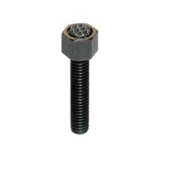 Carr Lane CL-510-GSB Mini Gripper Swivel Contact Bolt, 5/16-18, 1 in L Under Head, Steel, Black Oxide, Extra Fine Grade