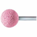 CGW 35951 Premium Pink Mounted Point, A1 Tree Point, 7/8 in Dia x 2-1/2 in L Head, 1/4 in Dia Shank