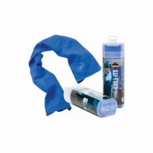 Chill-Its 12420 6602 Evaporative Cooling Towel, 13 x 29-1/2 in, Blue, Polyvinyl Alcohol