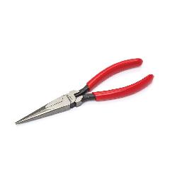 Crescent 10337CVNN Solid Joint Long Chain Nose Plier, Serrated Forged Alloy Steel Jaw, 2-21/32 in L x 3/4 in W Jaw, 7-1/2 in OAL