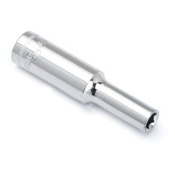 Crescent CDDS12N Socket, Shoulder Style, 1/4 in Hex Drive, 5 mm Deep Socket, 6 Points