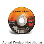 Cubitron II 051115-78467 Type Q Depressed Center Wheel, 5 in Dia x 1/4 in THK, 7/8 in Center Hole, 36+ Grit, Ceramic Aluminum Oxide Abrasive