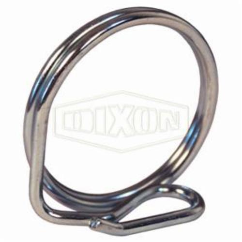 Dixon 100PRSCSS Pull Ring Safety Clip, Suitable For Use With 3/4 to 1 in Boss-Lock Cam and Grooved Coupling, 316 Stainless Steel, Domestic