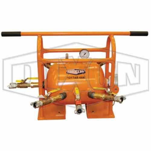 Dixon 1217AR-4AK Air Tank Receiver Manifold With Protective Frame, Steel