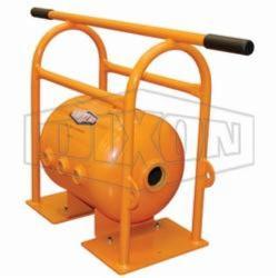Dixon 1217AR-4FR Air Tank Receiver Manifold With Protective Frame, Steel