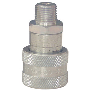 Dixon 2TM2 3000 Interchange Enerpac Ball Coupling, 1/4-18 Nominal, MNPT, Steel, Domestic