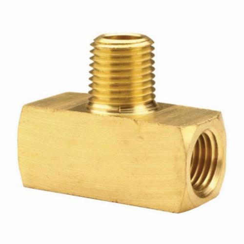 Dixon 3240202C Branch Tee, 1/8 in Nominal, MNPTF x FNPTF End Style, Brass, Import