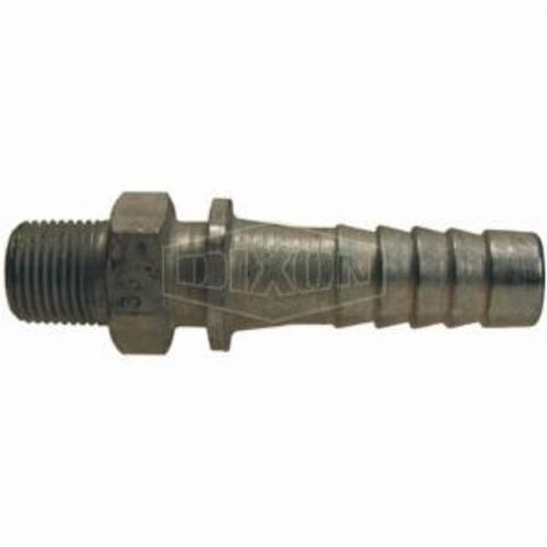 Dixon 3501 3500 Nipple, 1/8 x 1/4 in Nominal, MNPT x Hose Shank, 600 psi Pressure, Steel, Domestic