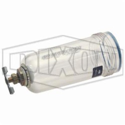 Dixon 3776-50 Filter Bowl With Manual drain, For Use With F08 Filter