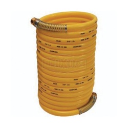 Dixon CC1250 Coil-Chief Self-Storing Air Hose, 1/2 in Nominal, MNPT End Style, 50 ft L, 170 psi Working, Nylon, Domestic