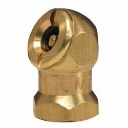 Dixon D104 Tire Inflator Chuck, 1/4 in FNPT, Brass, Domestic