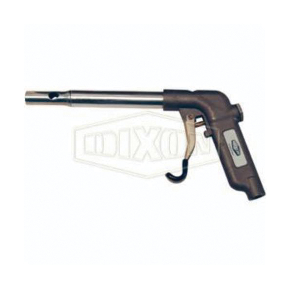 Dixon HTBG24 Heavy Duty High Volume Blow Gun With Safety Tip, 150 psi Working, 1/4 in Thread, Aluminum, Domestic