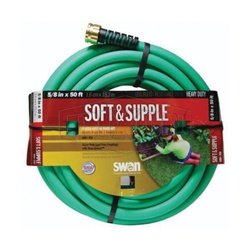 Dixon SGH50 Garden Hose, 5/8 in, 50 ft L, 150 psi, Rubber Vinyl, Domestic