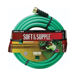 Dixon SGH75 Garden Hose, 5/8 in, 75 ft L, 150 psi, Rubber Vinyl, Domestic