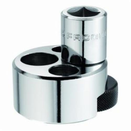 Facom FA-286A External Heavy Duty Knurled Stud Extractor, Hex Drive, 3/4 in, 5 to 20 mm Extractor, 1/2 in Drill