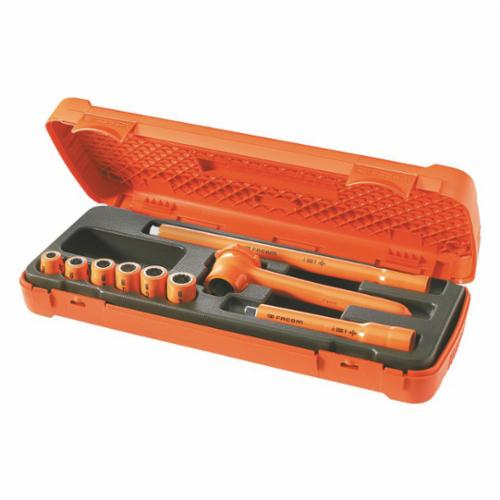 Facom FC-J.400AVSE VSE Insulated Socket Set, Metric, 9 Pieces