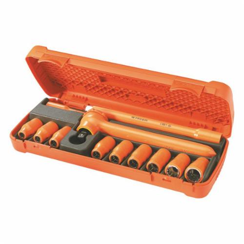 Facom FC-S.400AVSE VSE Insulated Socket Set, Metric, 12 Pieces