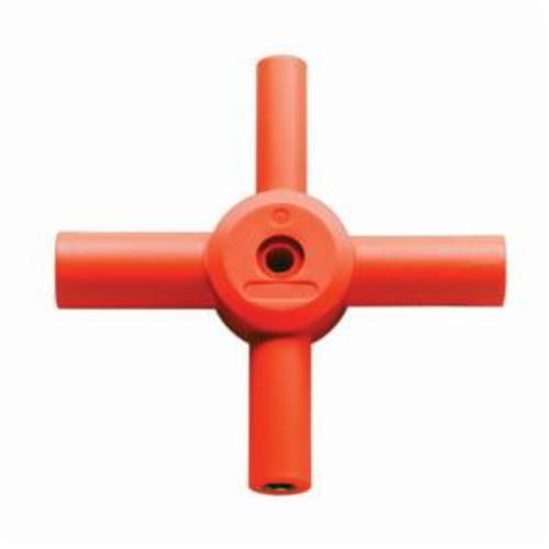 Facom FM-71.1AVSE 4-Way Insulated Nut Driver, 6 x 8 mm, 10 x 12 mm, Orange Cross Handle Handle
