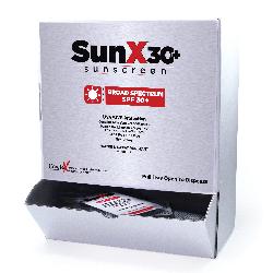 First Aid Only SunX30+ 18-350 Sunscreen Lotion, 1/4 oz, Packet, Glossy Lotion