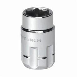 GEARWRENCH 132160GR Pass-Thru Standard Length Socket, 3/8 in, 1/2 in, 6 Points