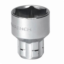GEARWRENCH 132280GR Pass-Thru Standard Length Socket, 3/8 in, 7/8 in, 6 Points