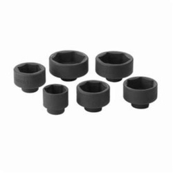 GEARWRENCH 41890 6-Piece Metric Canister Socket Service Kit, 3/8 in Drive, Alloy Steel