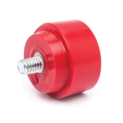 GEARWRENCH 69-153G Soft Face Hammer Tip, 1-1/2 in Dia Face, PVC Tip, Medium, Red