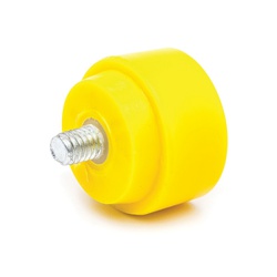 GEARWRENCH 69-159G Soft Face Hammer Tip, 1-1/2 in Dia Face, PVC Tip, Extra Hard, Yellow